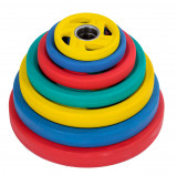 Диск обрезиненный PROFI-FIT цветной FASSION D-51, 15 кг