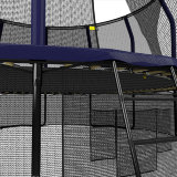 Батут UNIX line SUPREME GAME 16 ft (green) + Basketball