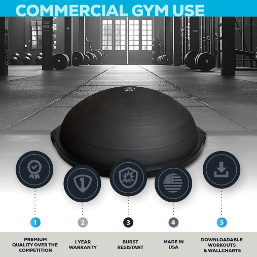 Балансировочная платформа BOSU PRO Balance Trainer Black Балансировочная платформа BOSU PRO Balance Trainer Black