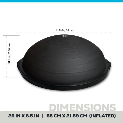 Балансировочная платформа BOSU PRO Balance Trainer Black Балансировочная платформа BOSU PRO Balance Trainer Black