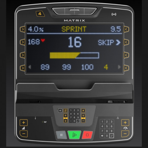Беговая дорожка Matrix Endurance. Консоль Premium LED Беговая дорожка Matrix Endurance. Консоль Premium LED