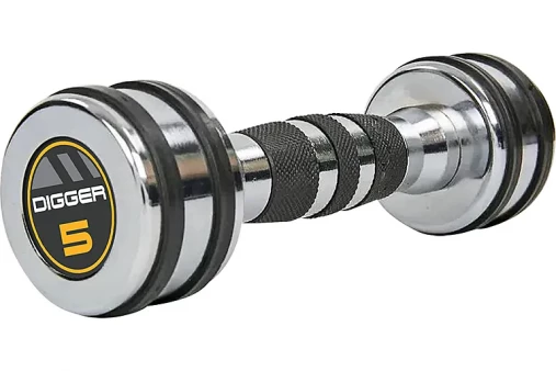 Комплект хромированных гантелей 10 пар от 1 до 10 кг Hasttings DIGGER Комплект хромированных гантелей 10 пар от 1 до 10 кг Hasttings DIGGER