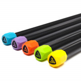 Гимнастическая палка LIVEPRO Weighted Bar 2 кг, желтый/черный