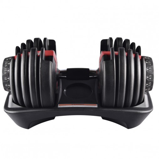 Регулируемая гантель Original Fitness 24 кг с 15 уровнями регулировки от 2,5 до 24кг Регулируемая гантель Original Fitness 24 кг с 15 уровнями регулировки от 2,5 до 24кг