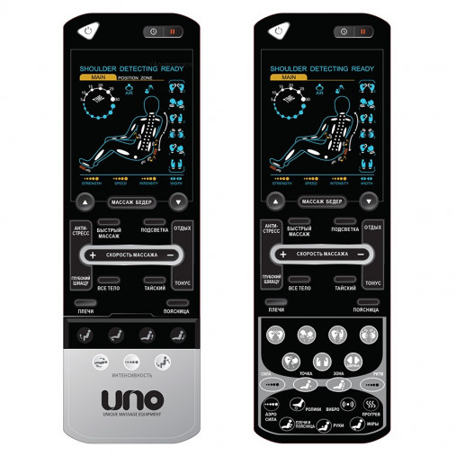 Массажное кресло UNO ONE UN367 Black