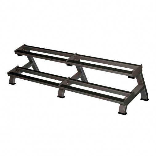 Стойка для для 20 пар гексогональных гантелей двухрядная OFT FT-VDR-20 Стойка для для 20 пар гексогональных гантелей двухрядная OFT FT-VDR-20