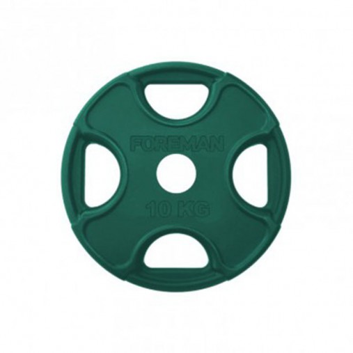 Обрезиненный диск FOREMAN FMPRR-10KGGN (10 кг) Обрезиненный диск FOREMAN FMPRR-10KGGN (10 кг)