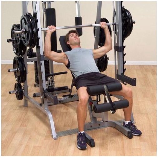 Силовой комплекс на базе 348 машины Смита Body-Solid GS348QP4 (без встроенного стека 90кг) Силовой комплекс на базе 348 машины Смита Body-Solid GS348QP4 (без встроенного стека 90кг)