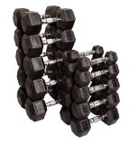 Комплект гантелей SDRK5-20, 10 пар от 5кг до 20кг