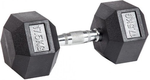 Комплект гантелей ZSO гексагональных обрезиненных от 12.5 до 20 кг, 4 пары (130 кг) Комплект гантелей ZSO гексагональных обрезиненных от 12.5 до 20 кг, 4 пары (130 кг)