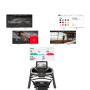 Беговая дорожка SPIRIT XT685 DC ENT BLACK с TFT-дисплеем 15.6” и Bluetooth