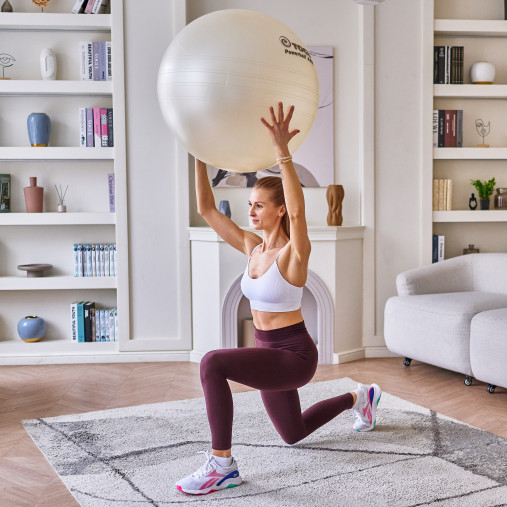 Гимнастический мяч TOGU ABS Powerball 55 см красный Гимнастический мяч TOGU ABS Powerball 55 см красный