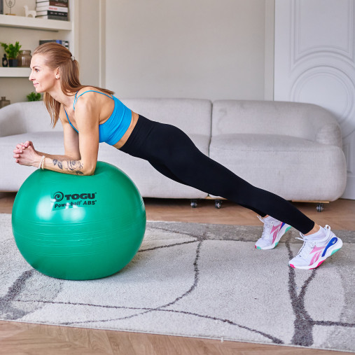 Гимнастический мяч TOGU ABS Powerball 55 см розовый Гимнастический мяч TOGU ABS Powerball 55 см розовый