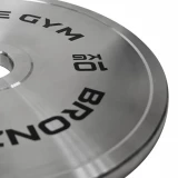 Диск олимпийский BRONZE GYM стальной 10 кг