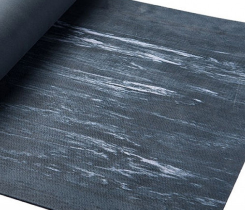 Коврик для йоги HUGGER MUGGER Para Rubber серый 6 мм