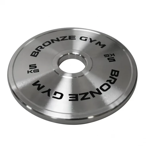 Диск олимпийский BRONZE GYM стальной 5 кг хромированный 51мм Диск олимпийский BRONZE GYM стальной 5 кг хромированный 51мм
