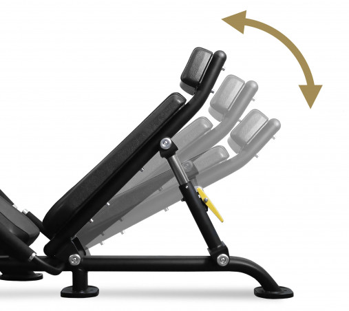 Жим ногами по углом 45 градусов BRONZE GYM PL-1717 Жим ногами по углом 45 градусов BRONZE GYM PL-1717