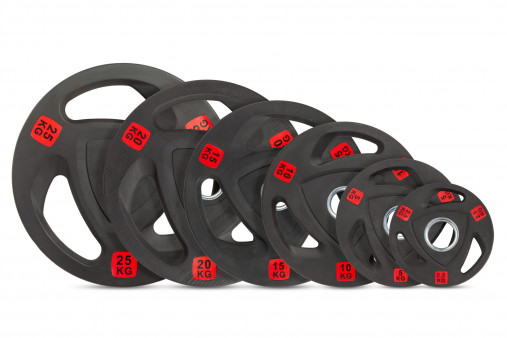 Диск 51 мм. NEO полиуретановый с 3-мя хватами VictoryFit олимпийский 5 кг Диск 51 мм. NEO полиуретановый с 3-мя хватами VictoryFit олимпийский 5 кг