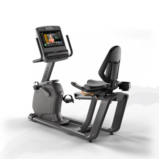 Горизонтальный велотренажер Matrix Lifestyle. Консоль Touch Base
