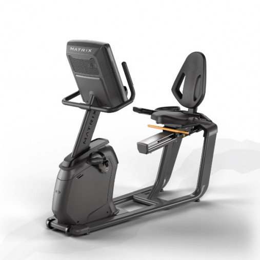 Горизонтальный велотренажер Matrix Lifestyle. Консоль Touch Base