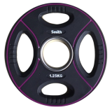 Диск 1,25 кг полиуретановый c 4-м хватом Smith Strength 