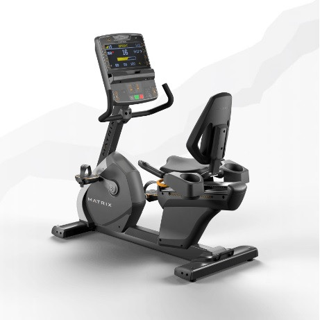 Горизонтальный велотренажер Matrix Performance. Консоль Premium LED Горизонтальный велотренажер Matrix Performance. Консоль Premium LED