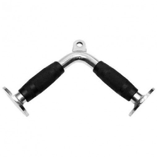 V-образный гриф для трицепса LIVEPRO Deluxe Tricep V-bar хром/черный LP8192I