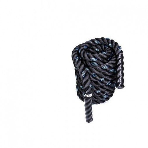 Тренировочный канат LIVEPRO Battle Rope 3,8 см x 9 м, черный
