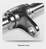 Гриф для тяги, изогнутый 97 см BRONZE GYM