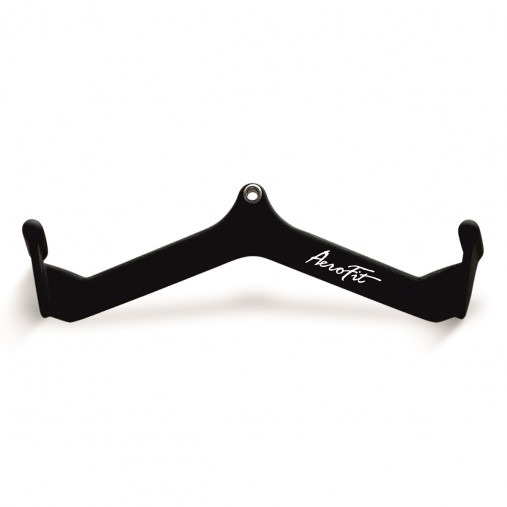 Профессиональная рукоятка для тяги параллельным хватом 57,5 см Aerofit AFH122 (неопреновое покрытие)