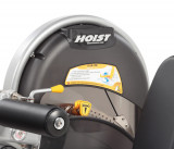 Сгибание ног сидя HOIST CL-3402 серебряный/ синий