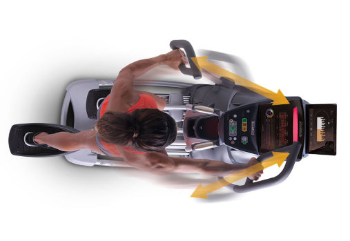 Эллиптический тренажер Octane Fitness Q37xi, точная и плавная регулировку нагрузки Эллиптический тренажер Octane Fitness Q37xi, точная и плавная регулировку нагрузки