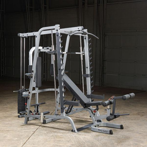 Body-Solid GS348BP4 Black Многофункциональный тренажер Машина Смита со стеком 90кг