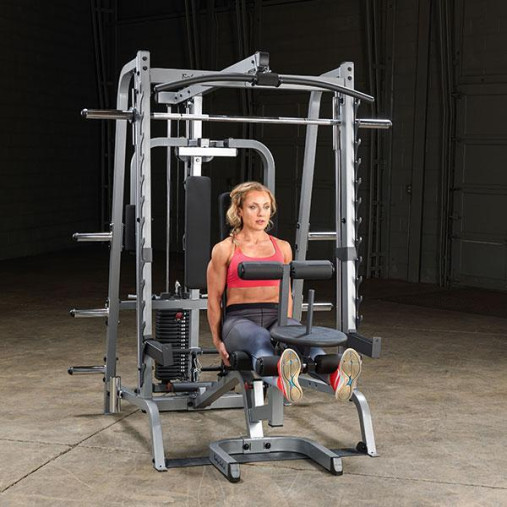 Body-Solid GS348BP4 Black Многофункциональный тренажер Машина Смита со стеком 90кг