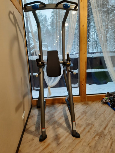 Пример товара в собранном виде силами сборщиков ФитнесДоктор - Турник-Пресс-Брусья Matrix Magnum A63C SILVER Пример товара в собранном виде силами сборщиков ФитнесДоктор - Турник-Пресс-Брусья Matrix Magnum A63C SILVER