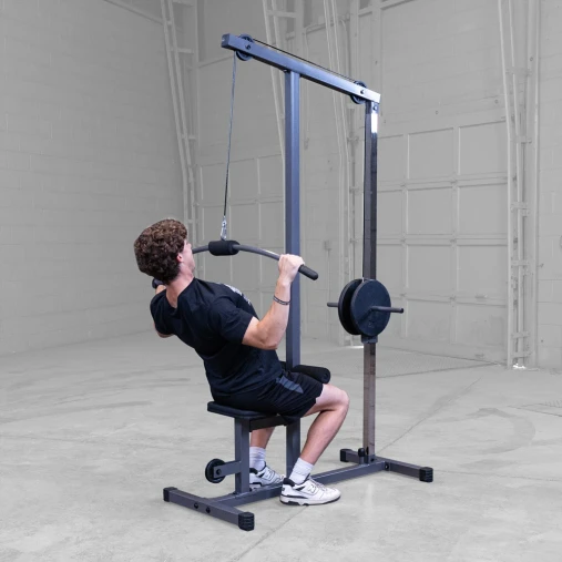 Тренажер на свободных весах Body Solid PLM180 Lat Machine - верхняя/гребная тяги Тренажер на свободных весах Body Solid PLM180 Lat Machine - верхняя/гребная тяги