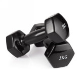 Пара гантелей в виниловой оболочке 3 кг VictoryFit VF-DV030 Пара гантелей в виниловой оболочке 3 кг VictoryFit VF-DV030