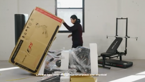 Эллиптический тренажер Sole Fitness Е35 (2023) с автоматическим наклоном педалей Эллиптический тренажер Sole Fitness Е35 (2023) с автоматическим наклоном педалей