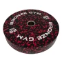 Диск бамперный BRONZE GYM камуфляж красный 25кг арт. BGBMC25