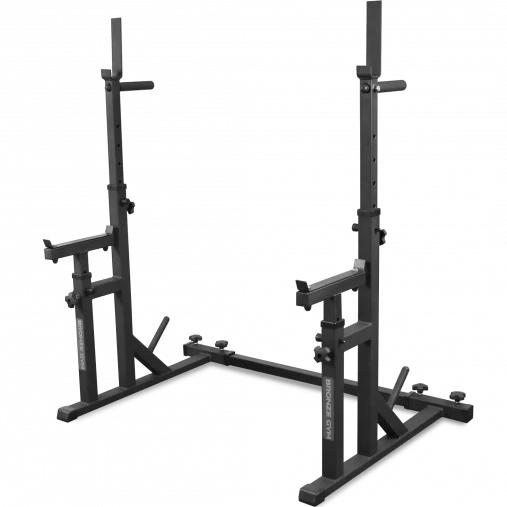 Стойка для штанги BRONZE GYM PARTNER AL-201 регулируемая по ширине и по высоте Стойка для штанги BRONZE GYM PARTNER AL-201 регулируемая по ширине и по высоте