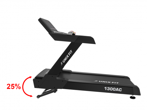 Профессиональная беговая дорожка UNIX Fit T-1300 PRO (LED) с русифицированной консолью Профессиональная беговая дорожка UNIX Fit T-1300 PRO (LED) с русифицированной консолью