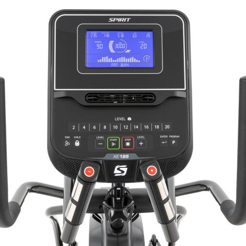 Эллиптический тренажер Spirit Fitness XE195 Black