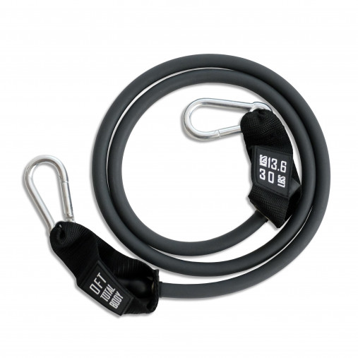 Эспандер из натурального латекса с карабинами сопротивление 30 lbs OFT Эспандер из натурального латекса с карабинами сопротивление 30 lbs OFT