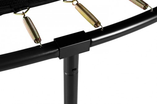 Батут Hasttings Air Game Basketball 8FT (2,44 м) с баскетбольным кольцом + внутренней сеткой и двухсторонним защитным матом (зеленый/синий)