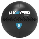 Медбол LIVEPRO Wall Ball PRO 8 кг, черный/синий