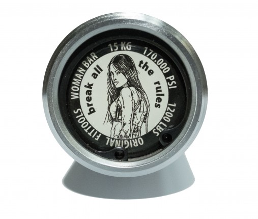 Гриф женский двуцветный OFT, 15кг, 200см, арт. FT-WMB-1200, нагрузка до 543 кг Гриф женский двуцветный OFT, 15кг, 200см, арт. FT-WMB-1200, нагрузка до 543 кг