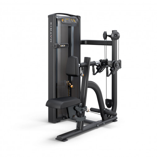 Независимая гребная тяга Matrix Versa Plus VS-S34P грузоблочный тренажер, вес стека 104 кг.