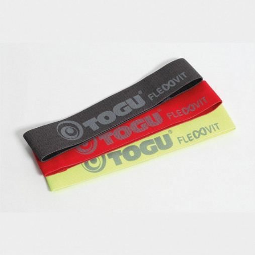 Тканевый амортизатор TOGU Flexvit Mini Band среднее сопротивление, красный Тканевый амортизатор TOGU Flexvit Mini Band среднее сопротивление, красный